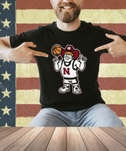 Official Nebraska Giant New Herbie Logo Basketball T-Shirt