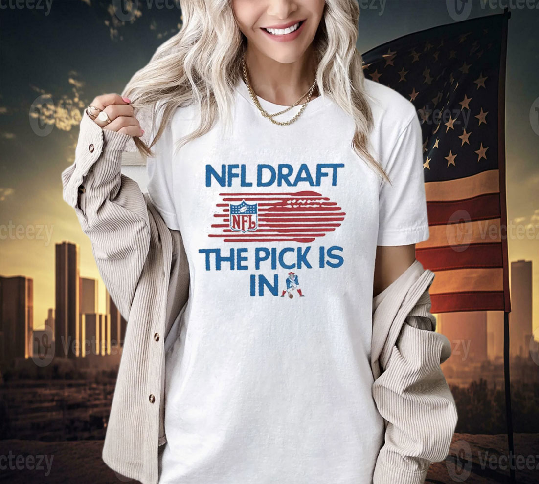 Official New England Patriots NFL Draft T-shirt