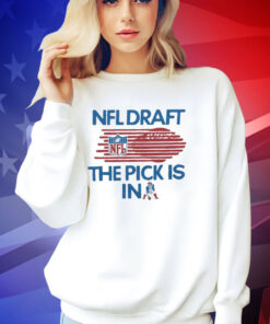 Official New England Patriots NFL Draft T-shirt