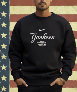 Official New York Yankees Authentic Collection Practice Nike Mlb Yankees T-Shirt