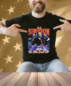 Official O.j. Simpson The Glove Don’t Fit T-Shirt