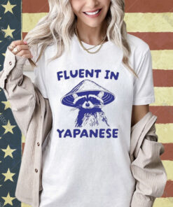 Official Obamascloset Fluent In Yapanese T-Shirt