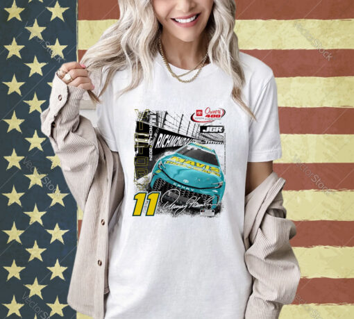 Official Owner 100 Richmond Raceway Jgr March 31 2024 Victory 11 Denny Hamlin Signature T-shirt