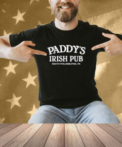 Official Paddy’s 4.11 Irish Pub South Philadelphia Pa T-Shirt