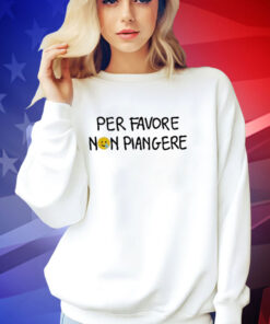 Official Per Favore Non Piangere T-Shirt