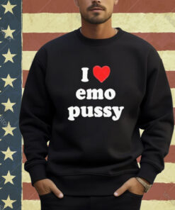 Official Pikaro I Love Emo Pussy T-Shirt