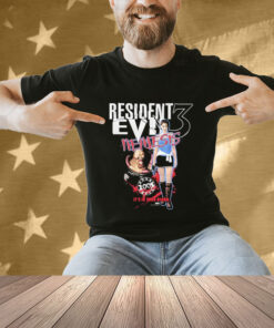 Official Resident Evil 3 Nemesis Pure 100% Evil It’s In Your Blood T-shirt
