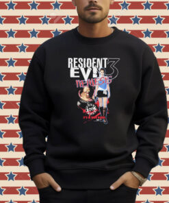 Official Resident Evil 3 Nemesis Pure 100% Evil It’s In Your Blood T-shirt