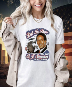 Official Rest In Peace Oj Simpson The Juice T-Shirt