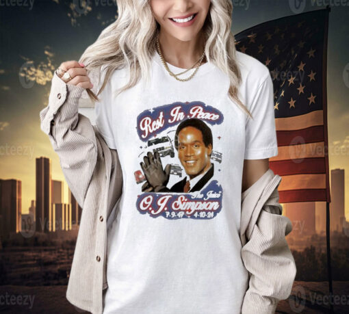 Official Rest In Peace Oj Simpson The Juice T-Shirt