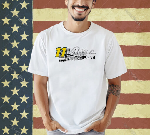 Official Richmond Raceway 11 Denny Hamlin Signature Jrg T-shirt