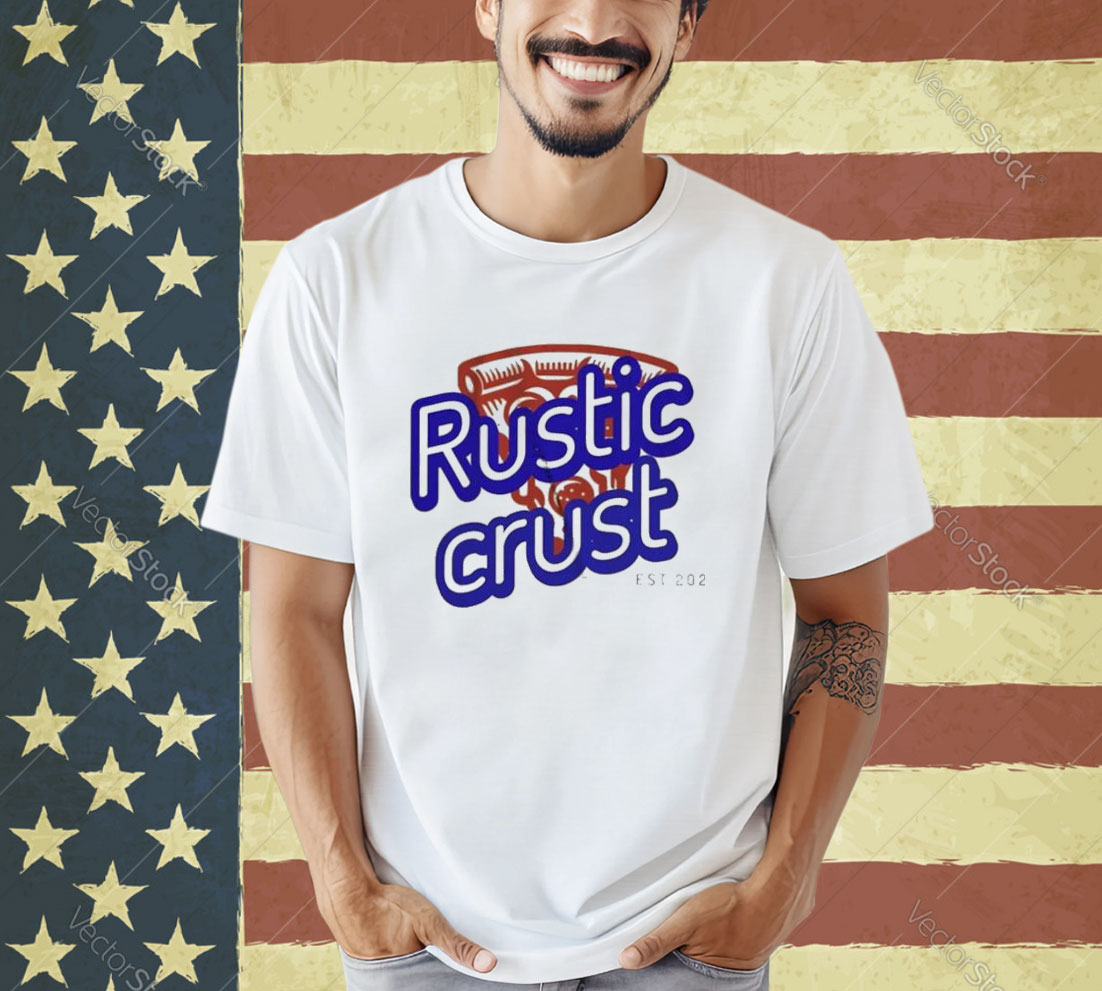 Official Rustic Crust Est 202 T-shirt