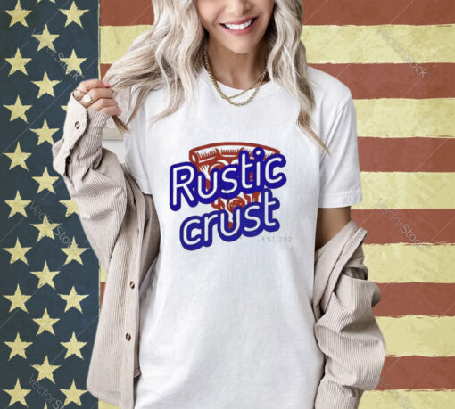 Official Rustic Crust Est 202 T-shirt