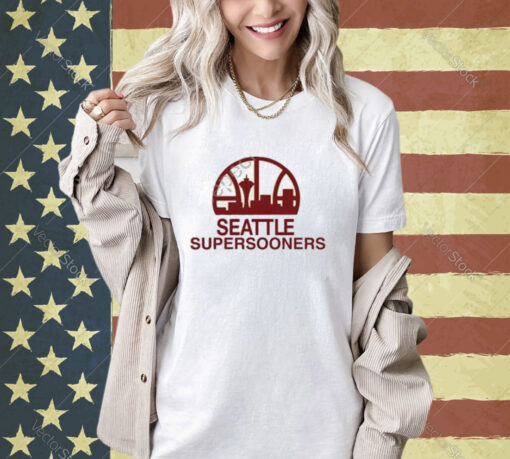 Official Sickos Committee Seattle Supersooners T-Shirt