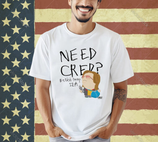 Official South Park Need Cred Adult T-Shirt