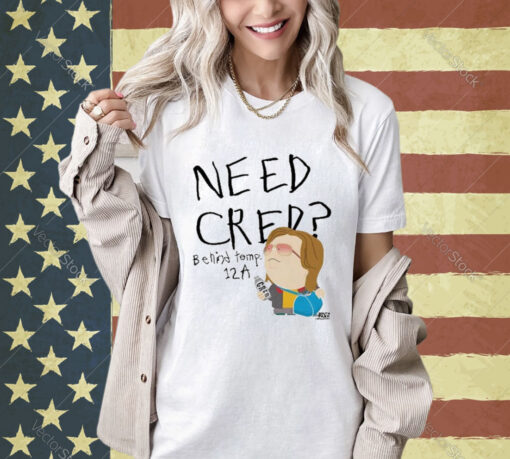 Official South Park Need Cred Adult T-Shirt