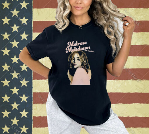 Official Suki Waterhouse Melrose Meltdown T-Shirt