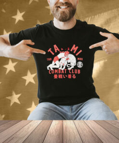 Official Tammi Trd Mrk Combat Club Man Vs Tiger T-shirt