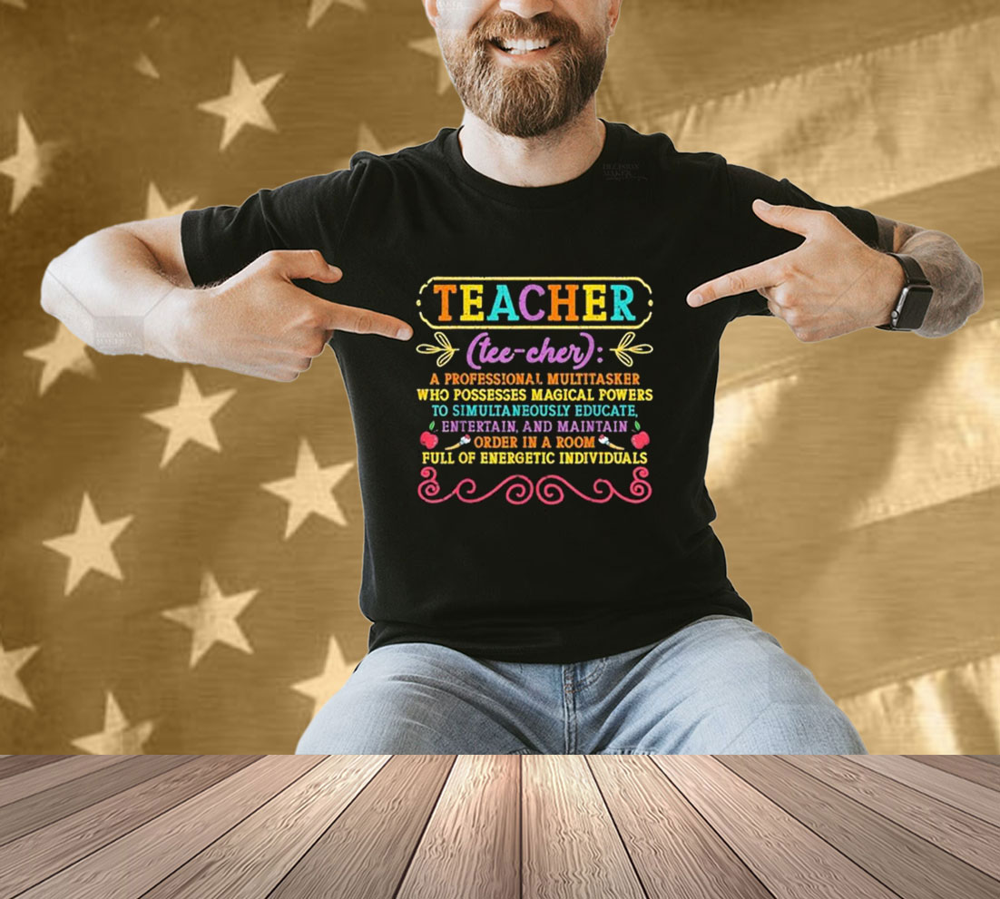 Official Teaching School Teacher 2024 T-Shirt