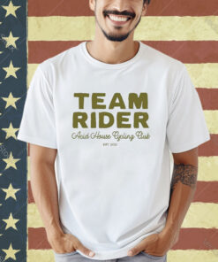 Official Team Rider Acid House Cycling Club Est 2021 T-shirt