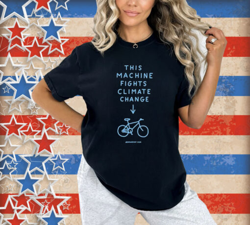 Official Teemill This Machine Fights Climate Change T-Shirt