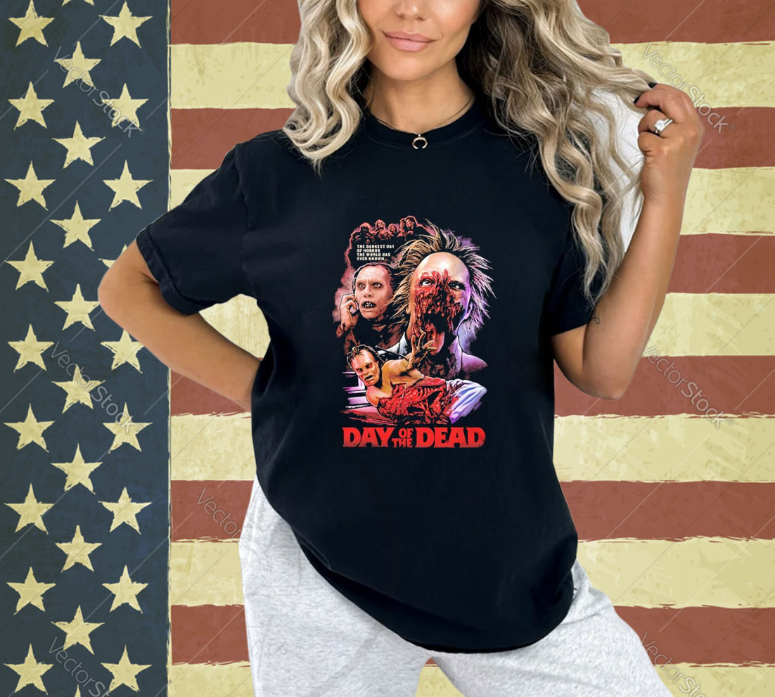 Official The Darkest Day Of Horror The World Has Ever Known Day Of The Dead T-shirt