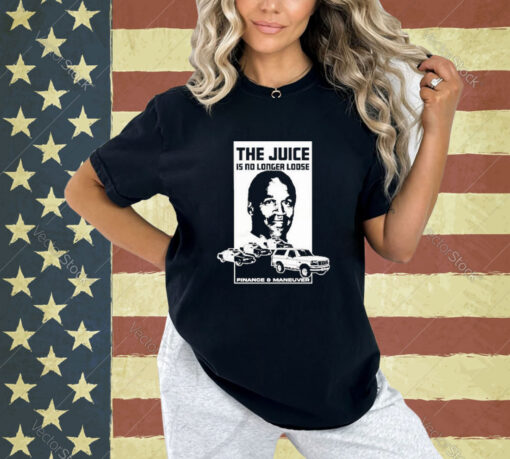 Official The Juice Is No Long Loose Finance And Maneuver T-Shirt