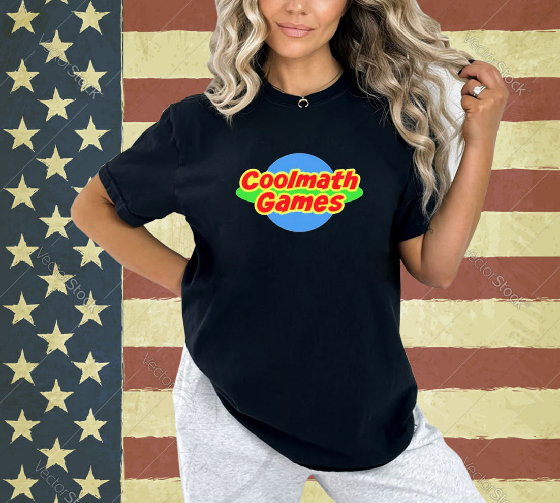 Official The Real Coolmath Coolmath Games Logo 2024 T-Shirt