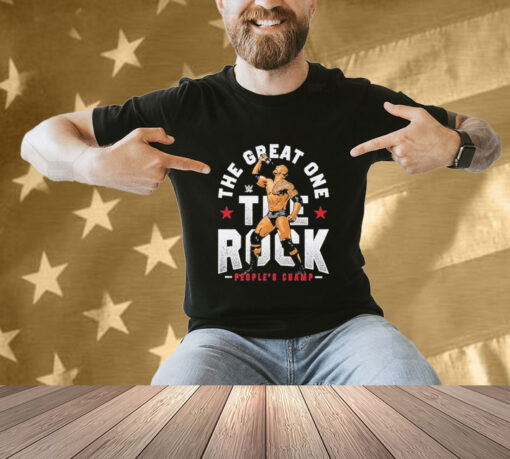 Official The Rock 500 Level The Great One T-Shirt