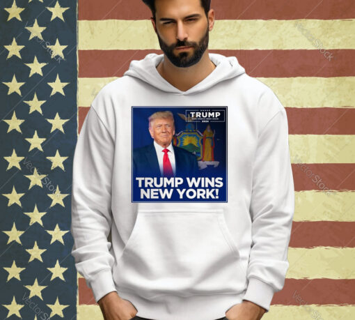 Official Trump Wins New York Trump Make America Great Again 2024 T-shirt