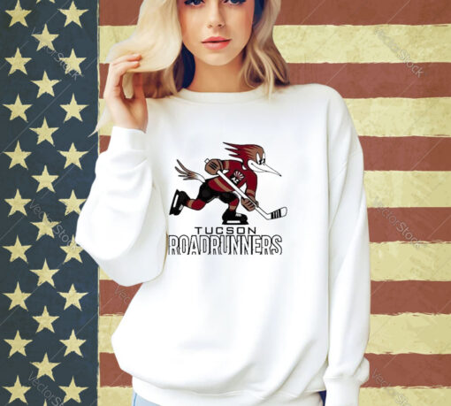 Official Tucson Roadrunners Hockey Logo T-Shirt