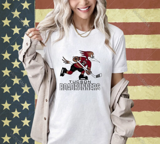 Official Tucson Roadrunners Hockey Logo T-Shirt