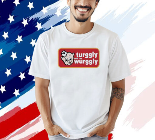 Official Turkey And The Wolf Turggly And The Wurggly T-Shirt