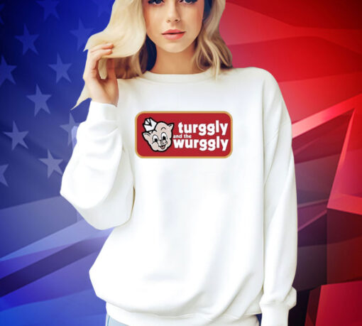 Official Turkey And The Wolf Turggly And The Wurggly T-Shirt