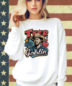 Official Tyer Tylers Creator Goblin Cowboys Heart T-shirt