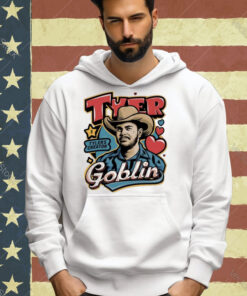 Official Tyer Tylers Creator Goblin Cowboys Heart T-shirt