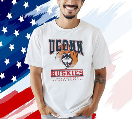 Official Uconn Huskies Gameday Couture Women’s 2024 Ncaa Men’s Basketball National Champions Oversized T-Shirt