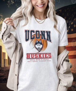 Official Uconn Huskies Gameday Couture Women’s 2024 Ncaa Men’s Basketball National Champions Oversized T-Shirt