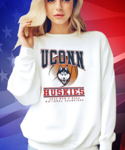 Official Uconn Huskies Gameday Couture Women’s 2024 Ncaa Men’s Basketball National Champions Oversized T-Shirt