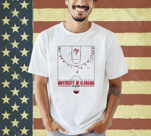 Official University Of Alabama 03 30 2024 T-shirt