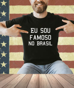 Official Vincent Martella Eu Sou Famoso No Brasil Camisa I Am Famous In Brazil T-Shirt