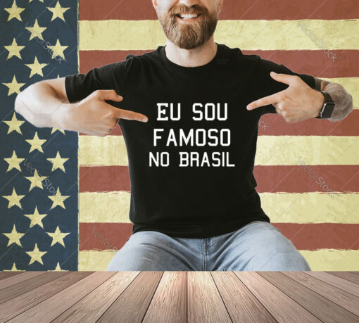 Official Vincent Martella Eu Sou Famoso No Brasil Camisa I Am Famous In Brazil T-Shirt