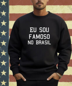 Official Vincent Martella Eu Sou Famoso No Brasil Camisa I Am Famous In Brazil T-Shirt