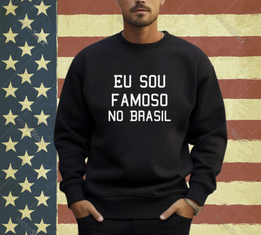 Official Vincent Martella Eu Sou Famoso No Brasil Camisa I Am Famous In Brazil T-Shirt