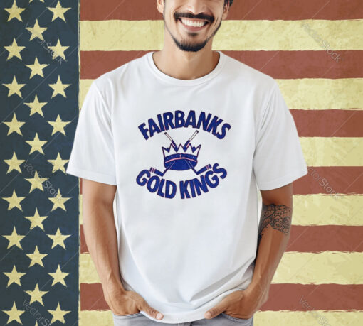 Official Vintage Fairbanks Gold Kings T-shirt