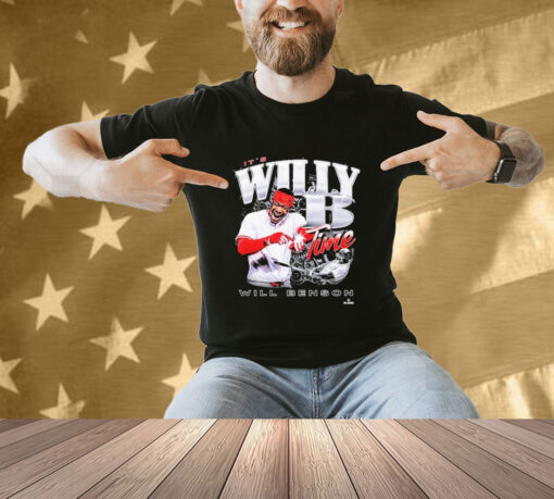 Official Will Benson It’s Willy B Time In The Queen City T-shirt