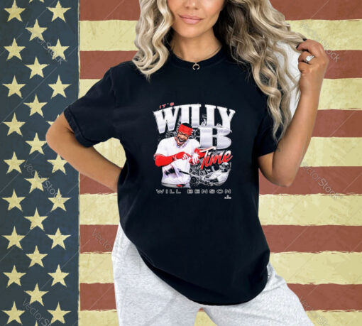 Official Will Benson It’s Willy B Time In The Queen City T-shirt