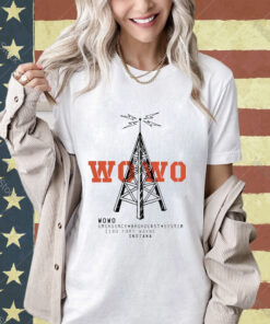 Official Wowo Emergency Broadcast System 1190 Fort Wayne Indiana T-shirt