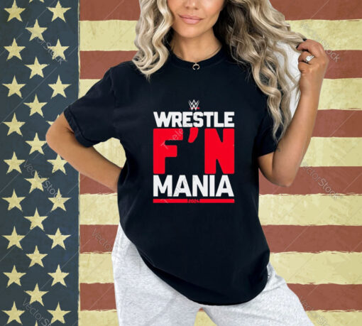 Official Wrestle F’n Mania 2024 T-Shirt