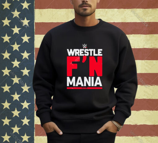 Official Wrestle F’n Mania 2024 T-Shirt